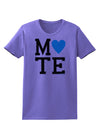 Matching Soulmate Design - Mate - Blue Womens T-Shirt by TooLoud-Womens T-Shirt-TooLoud-Violet-X-Small-Davson Sales