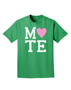 Matching Soulmate Design - Mate - Pink Adult Dark T-Shirt by TooLoud-Mens T-Shirt-TooLoud-Kelly-Green-Small-Davson Sales