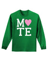 Matching Soulmate Design - Mate - Pink Adult Long Sleeve Dark T-Shirt by TooLoud-TooLoud-Kelly-Green-Small-Davson Sales