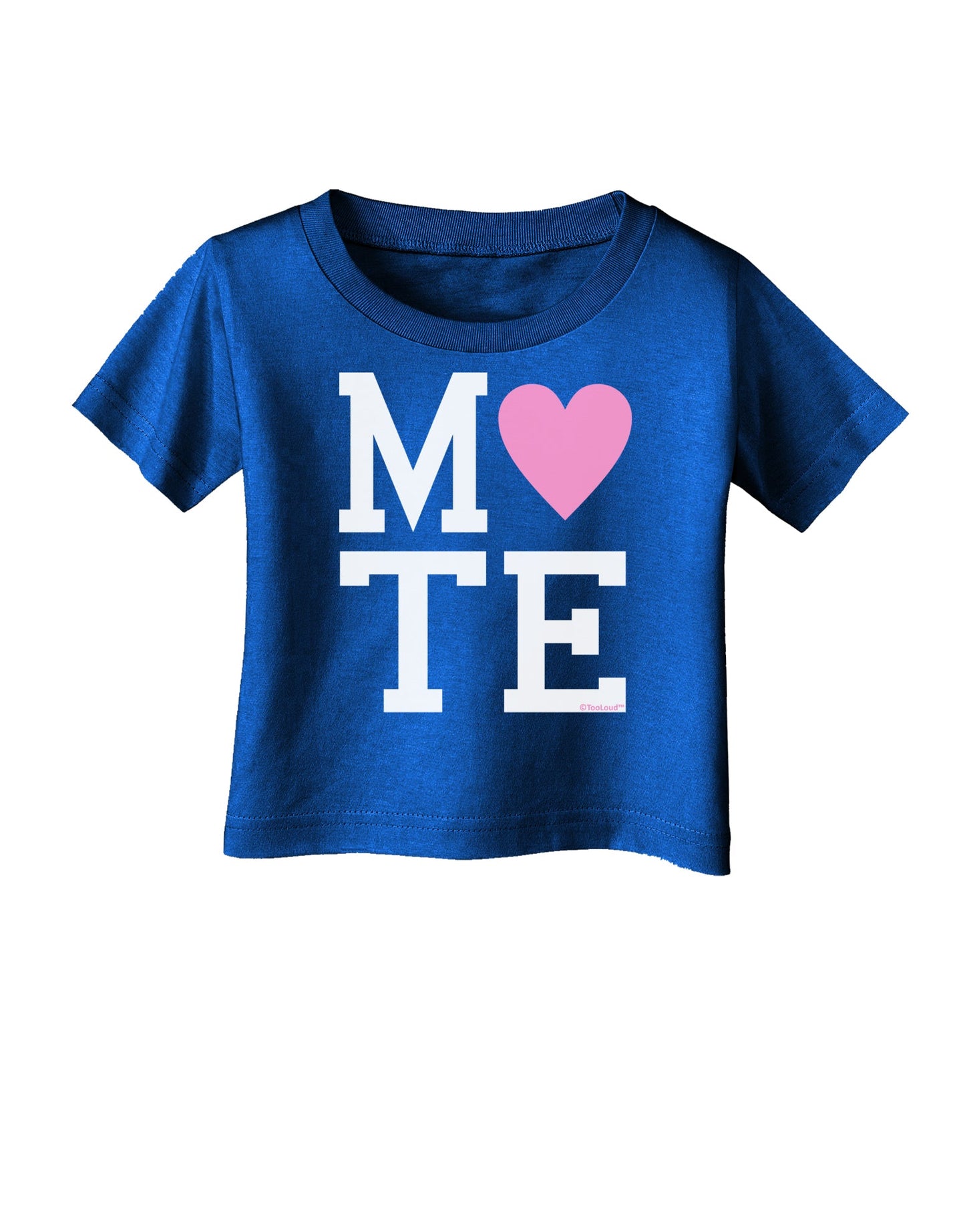 Matching Soulmate Design - Mate - Pink Infant T-Shirt Dark by TooLoud-Infant T-Shirt-TooLoud-Royal-Blue-06-Months-Davson Sales