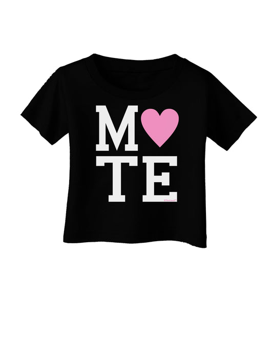 Matching Soulmate Design - Mate - Pink Infant T-Shirt Dark by TooLoud-Infant T-Shirt-TooLoud-Black-06-Months-Davson Sales