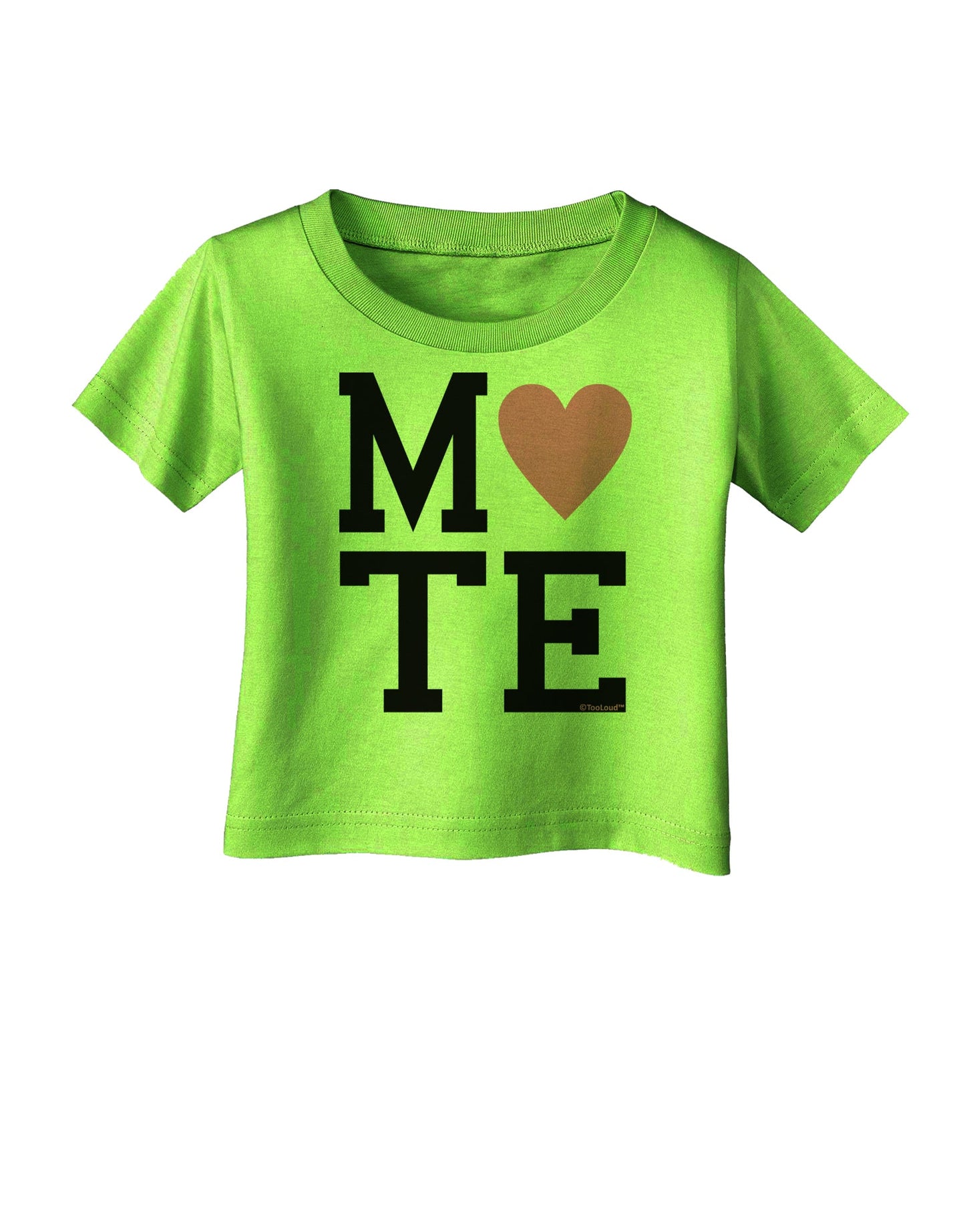 Matching Soulmate Design - Mate - Pink Infant T-Shirt by TooLoud-Infant T-Shirt-TooLoud-Lime-Green-06-Months-Davson Sales