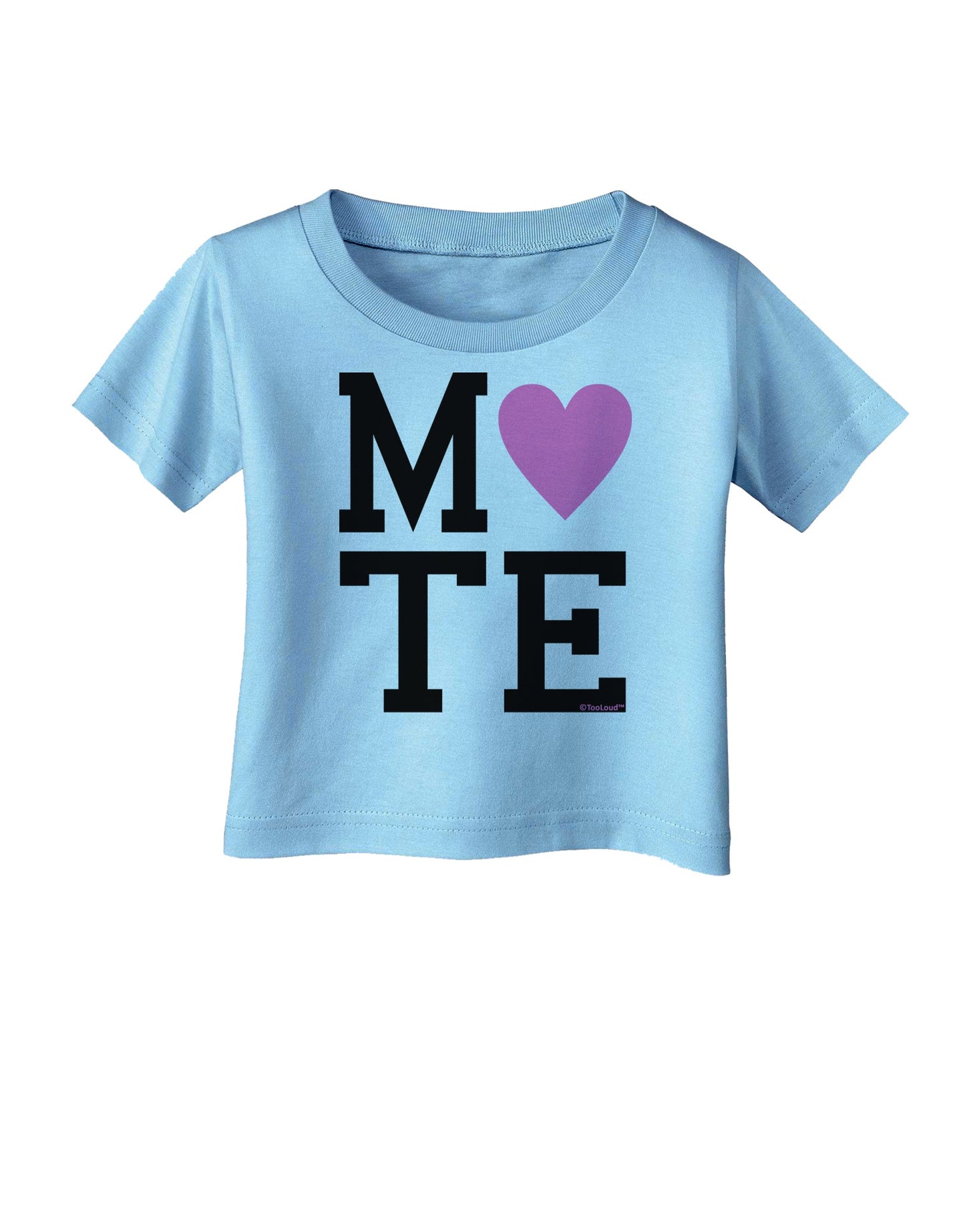 Matching Soulmate Design - Mate - Pink Infant T-Shirt by TooLoud-Infant T-Shirt-TooLoud-Aquatic-Blue-06-Months-Davson Sales