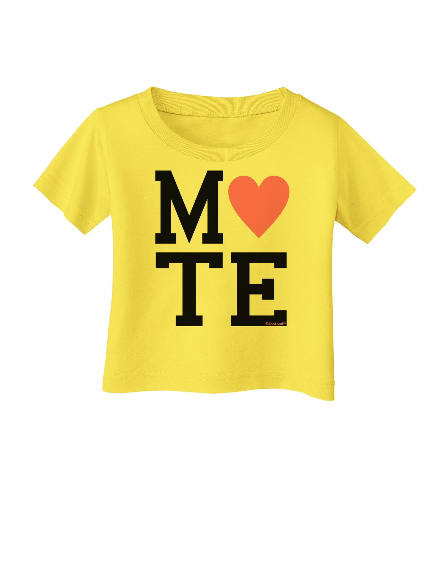 Matching Soulmate Design - Mate - Pink Infant T-Shirt by TooLoud-Infant T-Shirt-TooLoud-Yellow-06-Months-Davson Sales