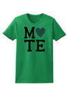 Matching Soulmate Design - Mate - Pink Womens T-Shirt by TooLoud-Womens T-Shirt-TooLoud-Kelly-Green-X-Small-Davson Sales