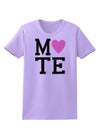 Matching Soulmate Design - Mate - Pink Womens T-Shirt by TooLoud-Womens T-Shirt-TooLoud-Lavender-X-Small-Davson Sales