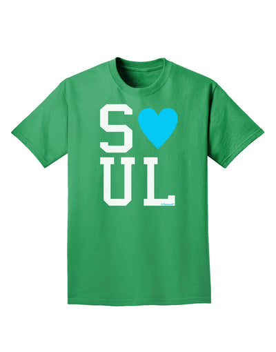 Matching Soulmate Design - Soul - Blue Adult Dark T-Shirt by TooLoud-Mens T-Shirt-TooLoud-Kelly-Green-Small-Davson Sales