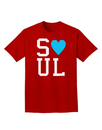 Matching Soulmate Design - Soul - Blue Adult Dark T-Shirt by TooLoud-Mens T-Shirt-TooLoud-Red-Small-Davson Sales