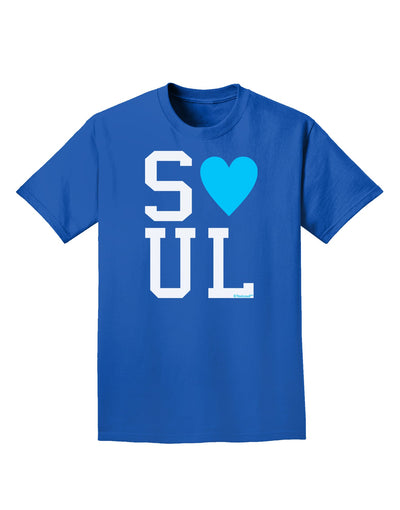 Matching Soulmate Design - Soul - Blue Adult Dark T-Shirt by TooLoud-Mens T-Shirt-TooLoud-Royal-Blue-Small-Davson Sales