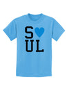 Matching Soulmate Design - Soul - Blue Childrens T-Shirt by TooLoud-Childrens T-Shirt-TooLoud-Aquatic-Blue-X-Small-Davson Sales