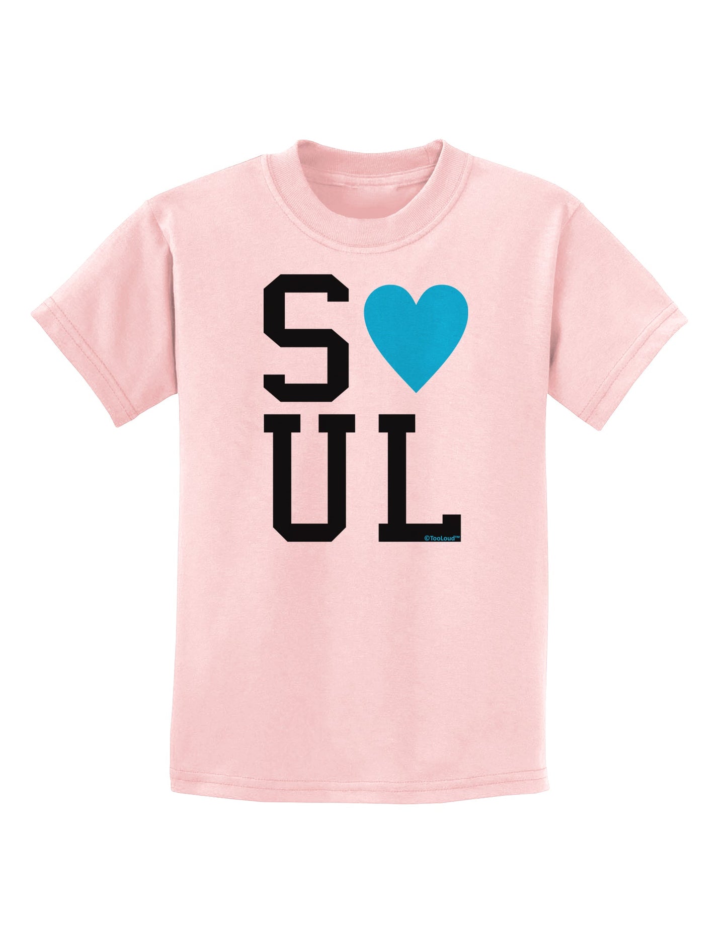 Matching Soulmate Design - Soul - Blue Childrens T-Shirt by TooLoud-Childrens T-Shirt-TooLoud-PalePink-X-Small-Davson Sales