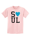 Matching Soulmate Design - Soul - Blue Childrens T-Shirt by TooLoud-Childrens T-Shirt-TooLoud-PalePink-X-Small-Davson Sales