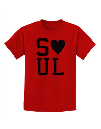 Matching Soulmate Design - Soul - Blue Childrens T-Shirt by TooLoud-Childrens T-Shirt-TooLoud-Red-X-Small-Davson Sales