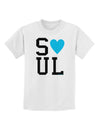 Matching Soulmate Design - Soul - Blue Childrens T-Shirt by TooLoud-Childrens T-Shirt-TooLoud-White-X-Small-Davson Sales