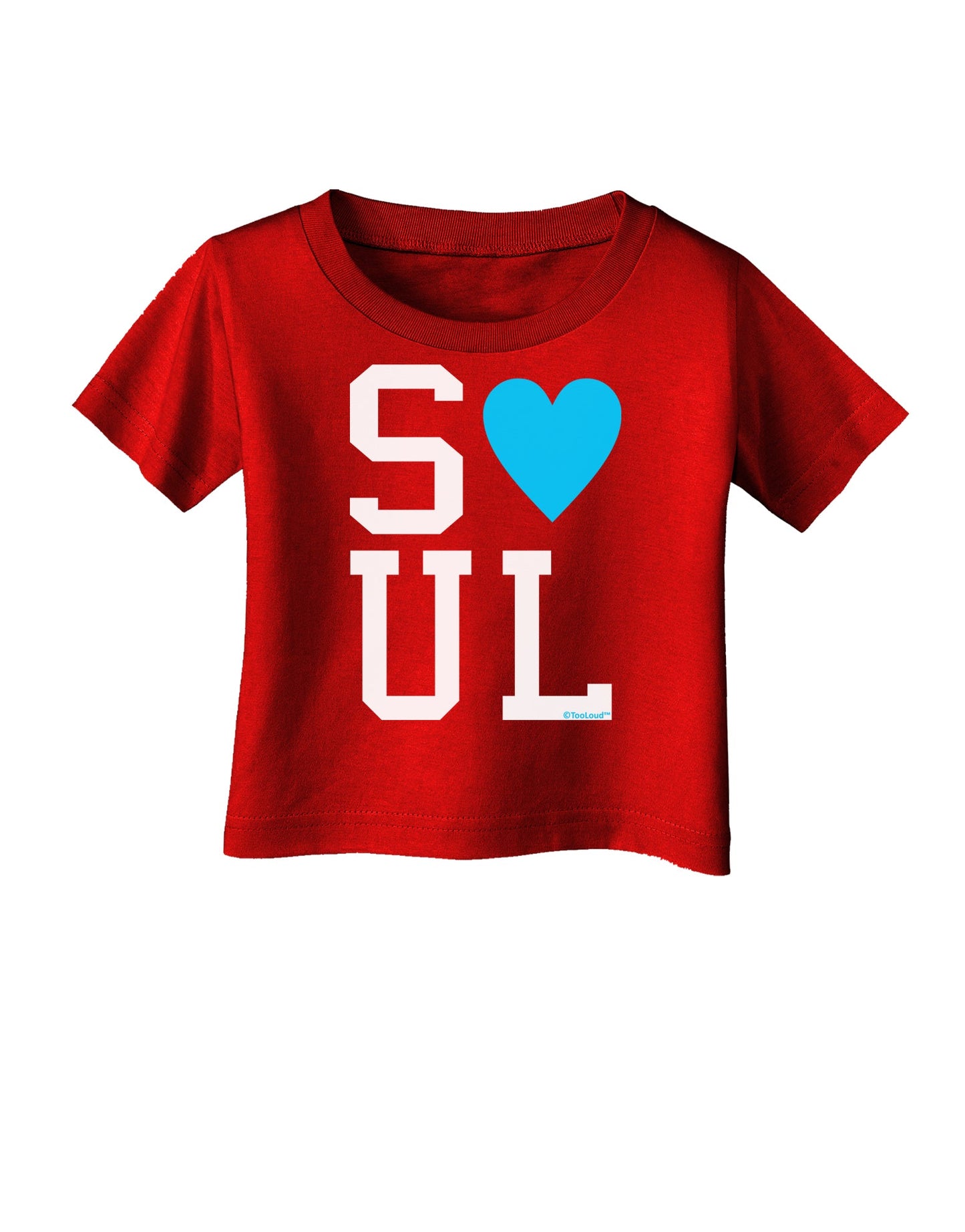 Matching Soulmate Design - Soul - Blue Infant T-Shirt Dark by TooLoud-Infant T-Shirt-TooLoud-Red-06-Months-Davson Sales