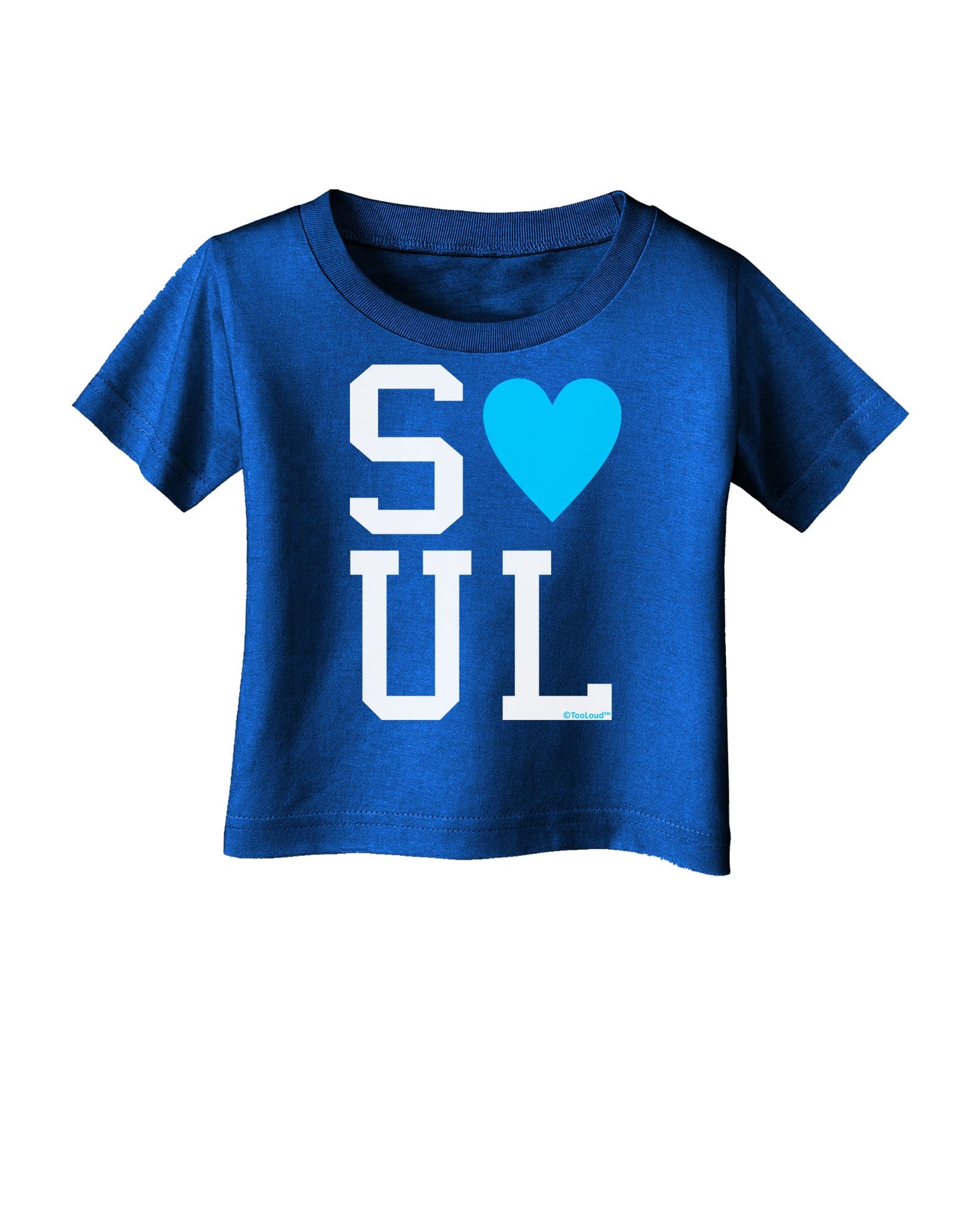 Matching Soulmate Design - Soul - Blue Infant T-Shirt Dark by TooLoud-Infant T-Shirt-TooLoud-Royal-Blue-06-Months-Davson Sales