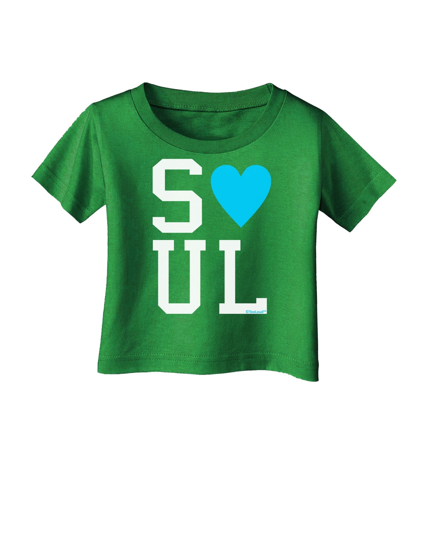 Matching Soulmate Design - Soul - Blue Infant T-Shirt Dark by TooLoud-Infant T-Shirt-TooLoud-Clover-Green-06-Months-Davson Sales