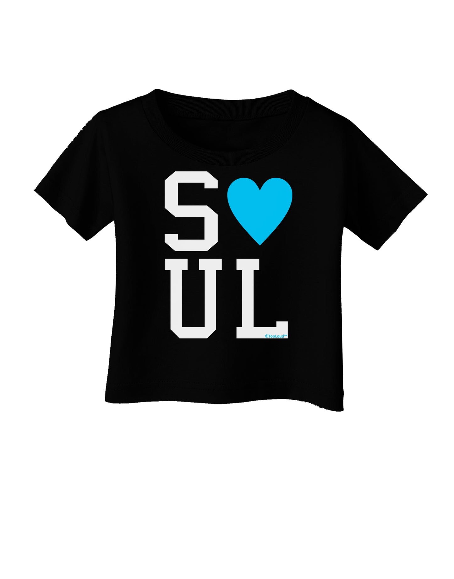 Matching Soulmate Design - Soul - Blue Infant T-Shirt Dark by TooLoud-Infant T-Shirt-TooLoud-Black-06-Months-Davson Sales
