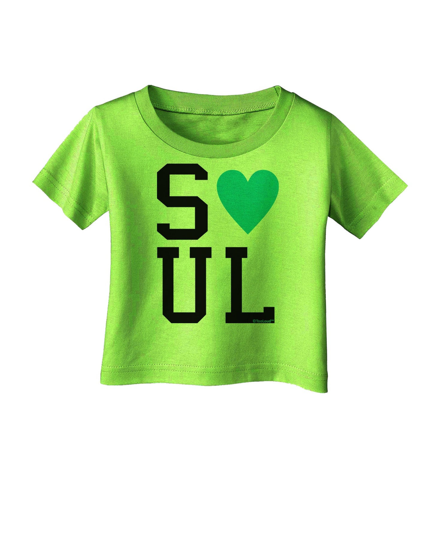 Matching Soulmate Design - Soul - Blue Infant T-Shirt by TooLoud-Infant T-Shirt-TooLoud-Lime-Green-06-Months-Davson Sales