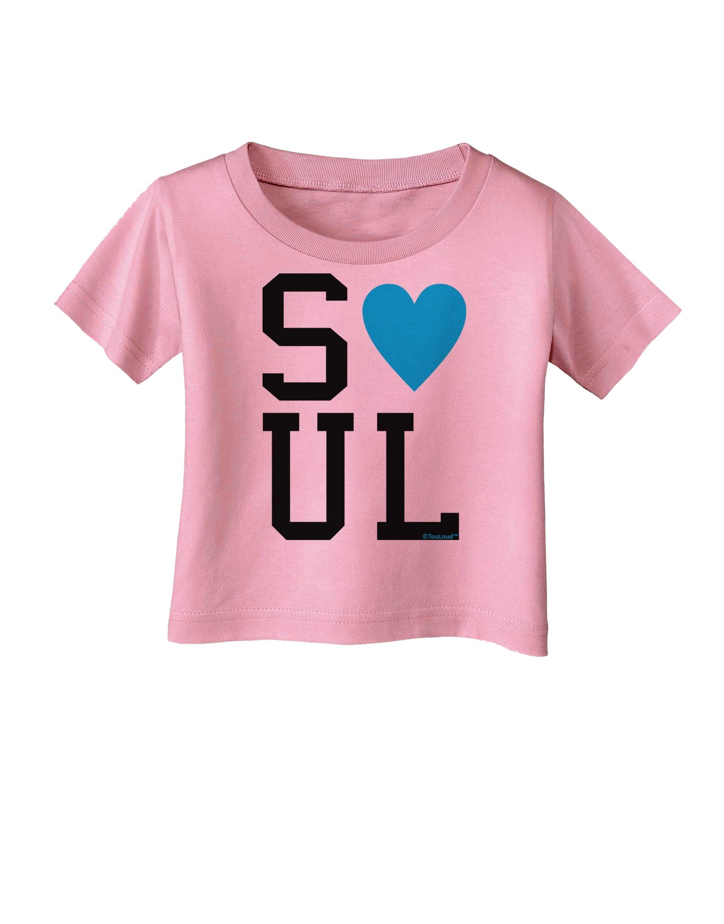 Matching Soulmate Design - Soul - Blue Infant T-Shirt by TooLoud-Infant T-Shirt-TooLoud-Candy-Pink-06-Months-Davson Sales