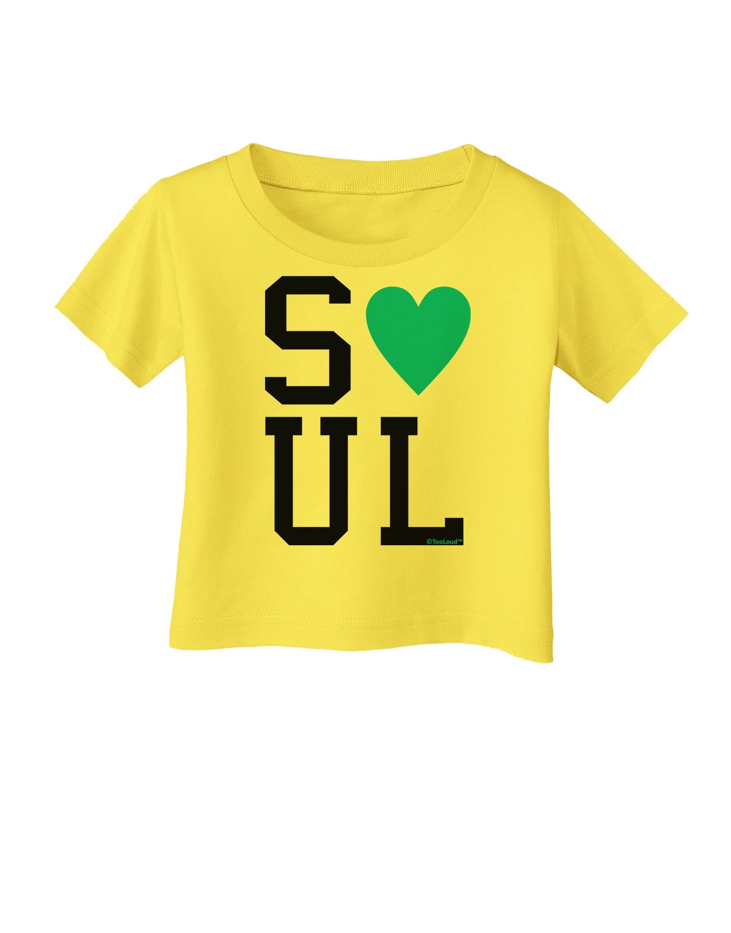 Matching Soulmate Design - Soul - Blue Infant T-Shirt by TooLoud-Infant T-Shirt-TooLoud-Yellow-06-Months-Davson Sales