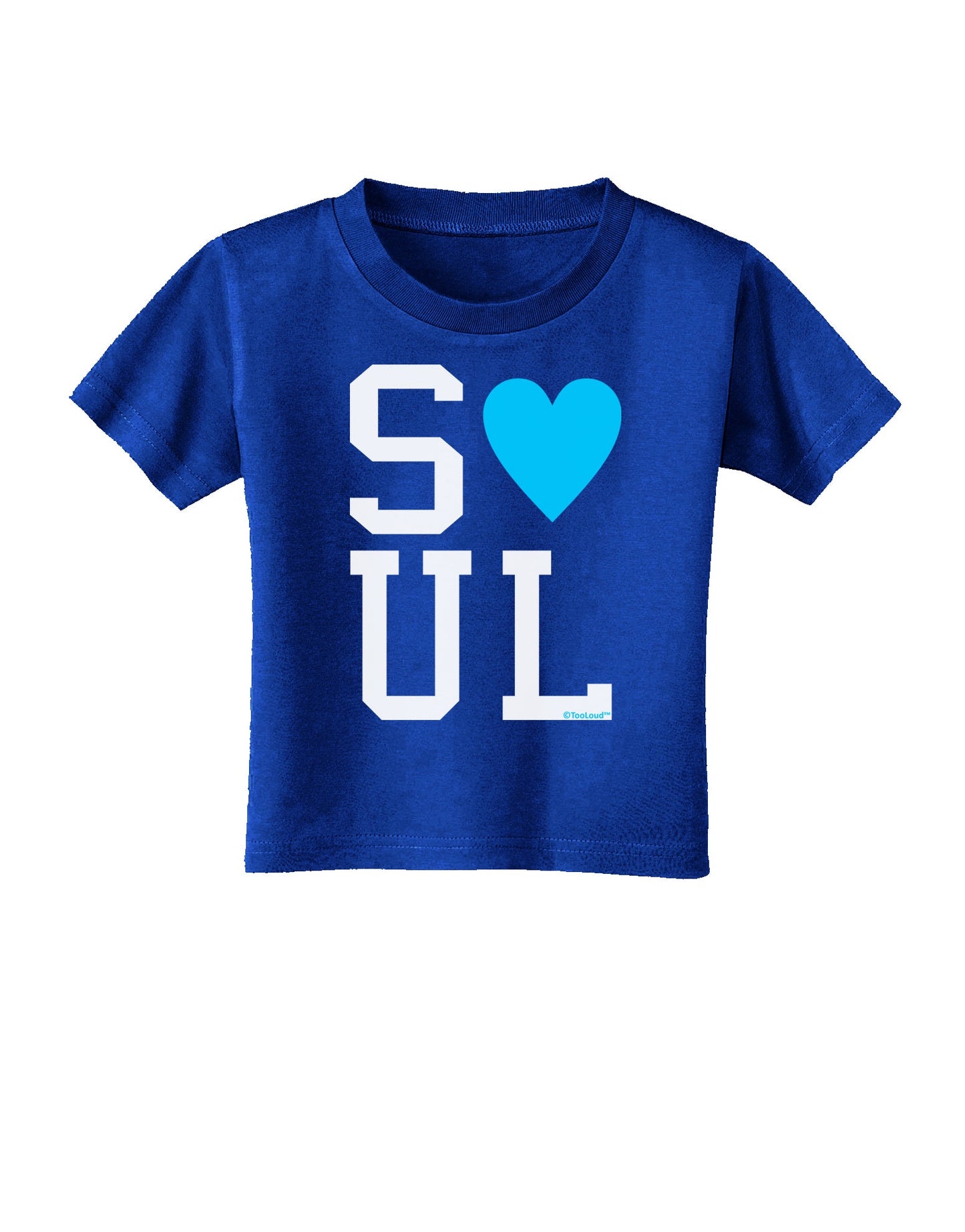 Matching Soulmate Design - Soul - Blue Toddler T-Shirt Dark by TooLoud-Toddler T-Shirt-TooLoud-Royal-Blue-2T-Davson Sales