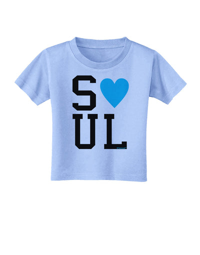 Matching Soulmate Design - Soul - Blue Toddler T-Shirt by TooLoud-Toddler T-Shirt-TooLoud-Aquatic-Blue-2T-Davson Sales