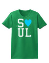 Matching Soulmate Design - Soul - Blue Womens Dark T-Shirt by TooLoud-Womens T-Shirt-TooLoud-Kelly-Green-X-Small-Davson Sales