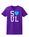 Matching Soulmate Design - Soul - Blue Womens Dark T-Shirt by TooLoud-Womens T-Shirt-TooLoud-Purple-X-Small-Davson Sales