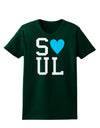 Matching Soulmate Design - Soul - Blue Womens Dark T-Shirt by TooLoud-Womens T-Shirt-TooLoud-Forest-Green-Small-Davson Sales