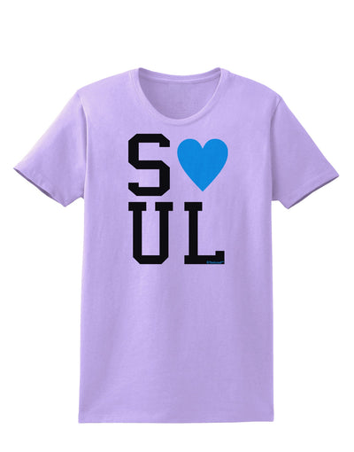 Matching Soulmate Design - Soul - Blue Womens T-Shirt by TooLoud