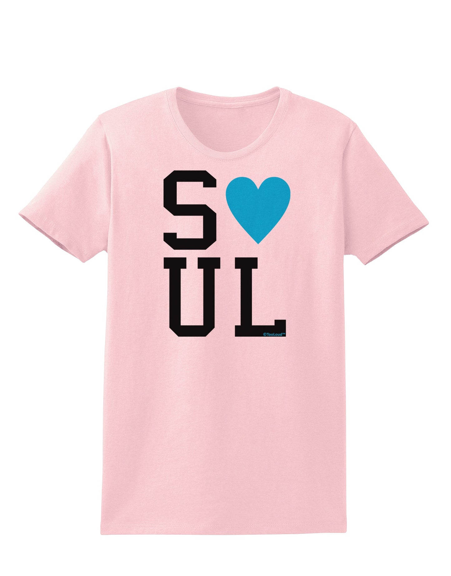 Matching Soulmate Design - Soul - Blue Womens T-Shirt by TooLoud-Womens T-Shirt-TooLoud-PalePink-X-Small-Davson Sales
