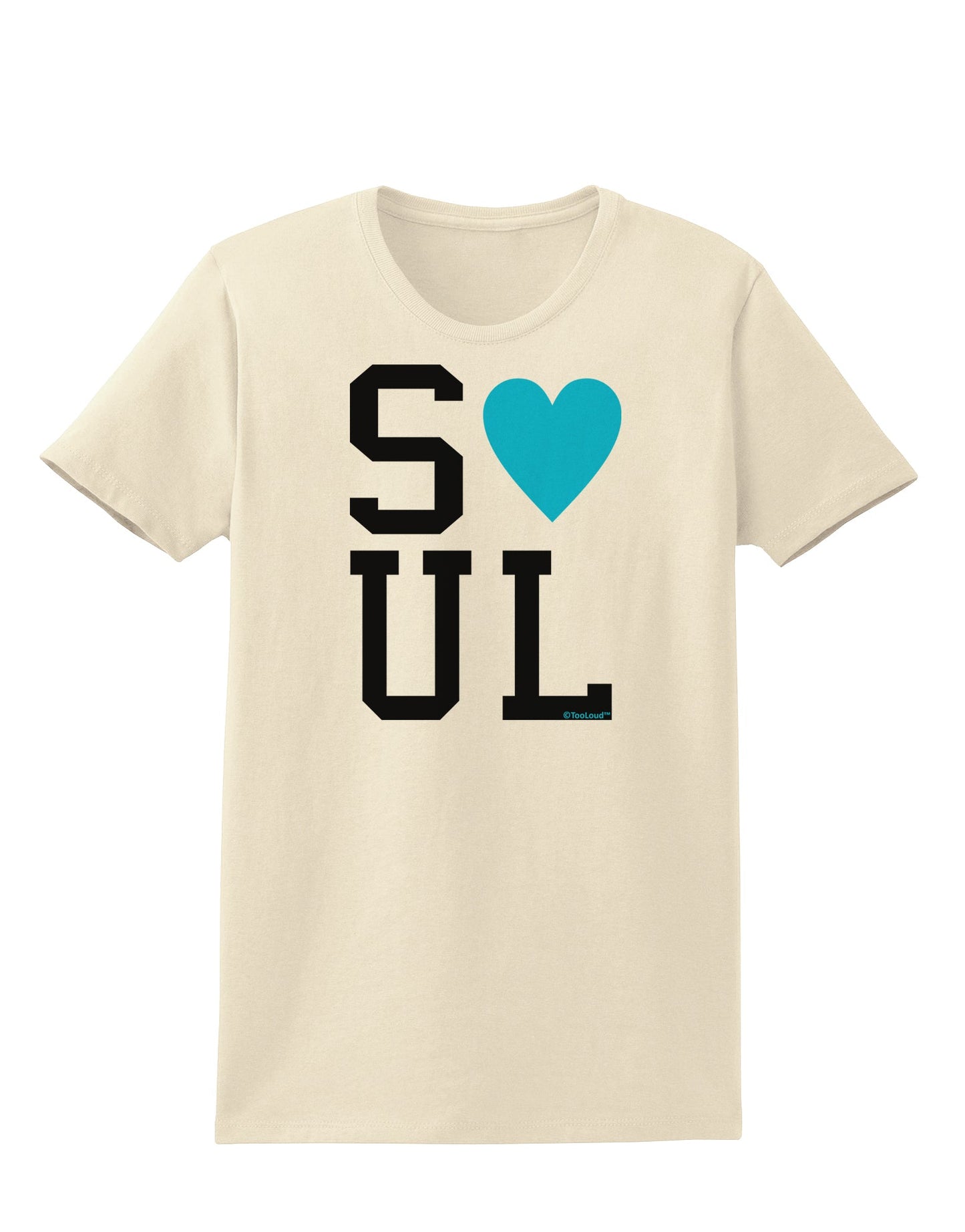 Matching Soulmate Design - Soul - Blue Womens T-Shirt by TooLoud-Womens T-Shirt-TooLoud-Natural-X-Small-Davson Sales