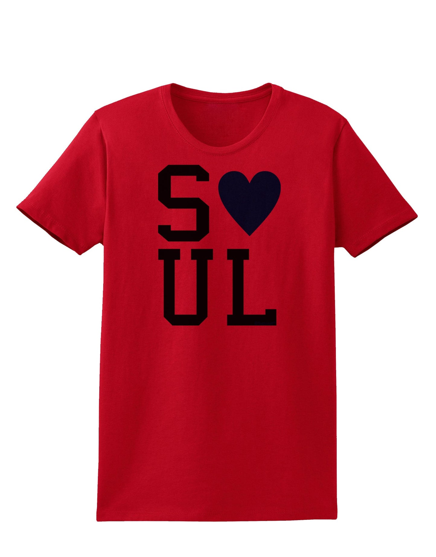 Matching Soulmate Design - Soul - Blue Womens T-Shirt by TooLoud-Womens T-Shirt-TooLoud-Red-X-Small-Davson Sales