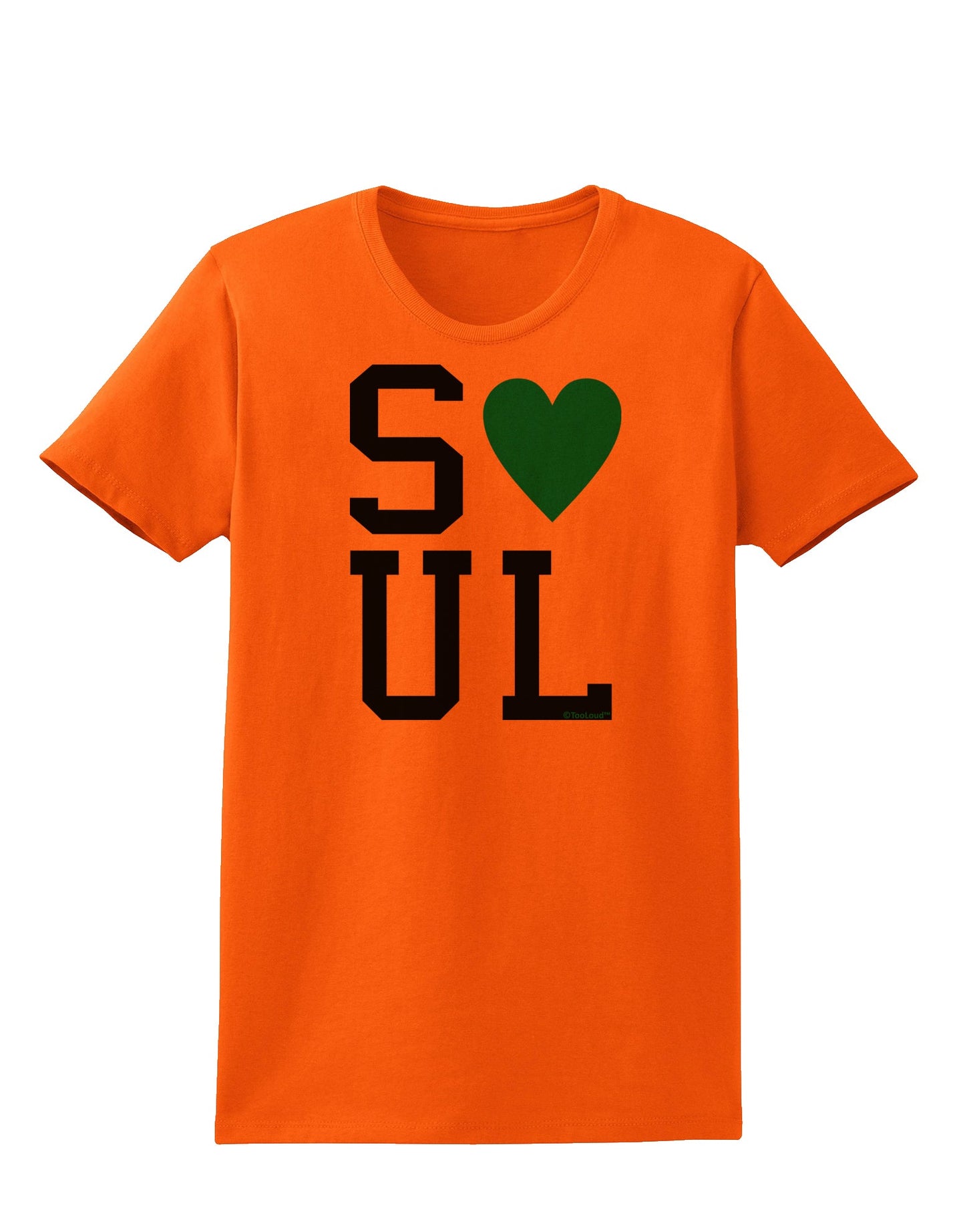 Matching Soulmate Design - Soul - Blue Womens T-Shirt by TooLoud-Womens T-Shirt-TooLoud-Orange-X-Small-Davson Sales