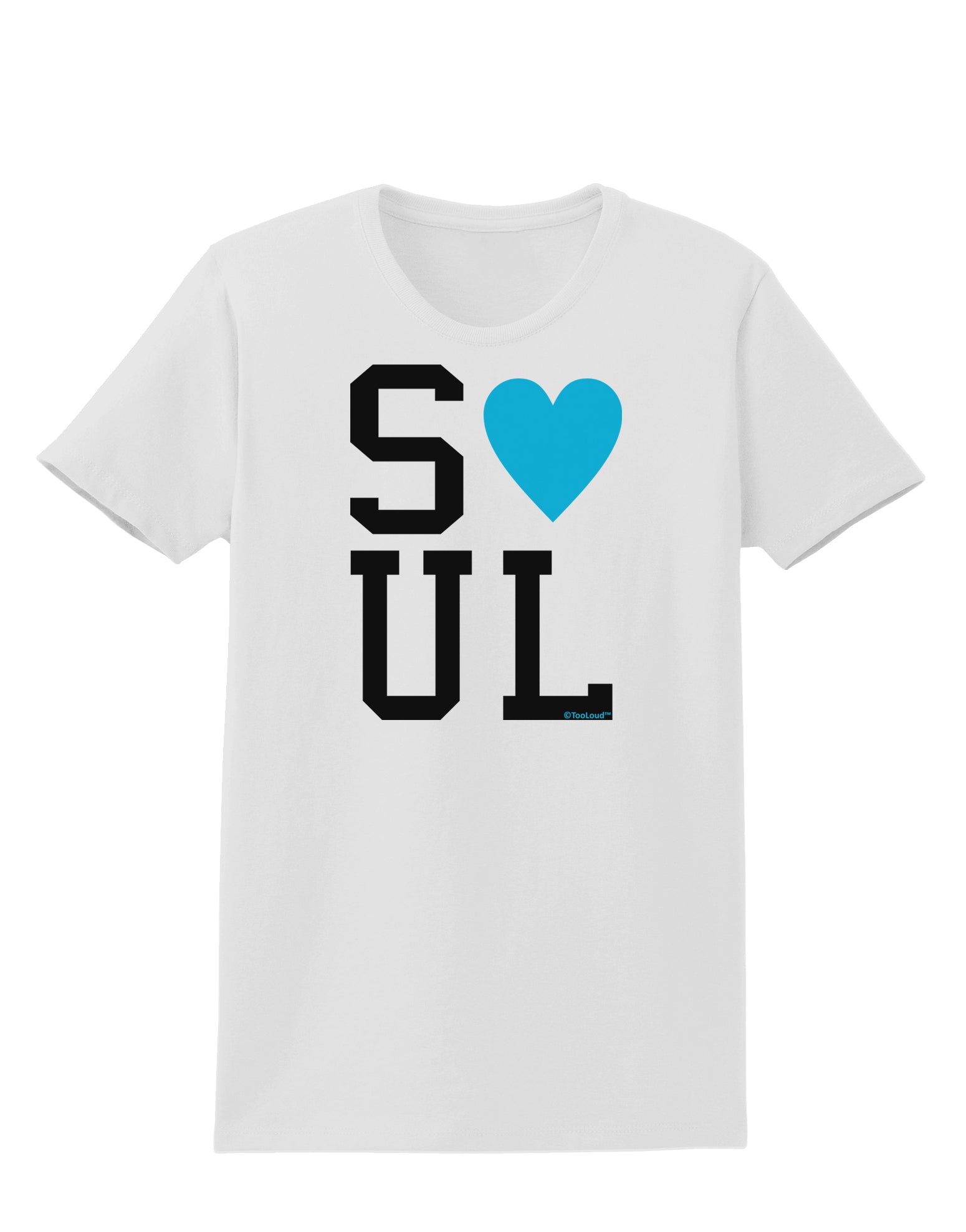 Matching Soulmate Design - Soul - Blue Womens T-Shirt by TooLoud-Womens T-Shirt-TooLoud-White-X-Small-Davson Sales