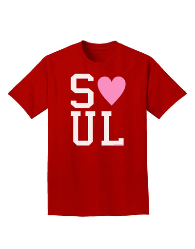 Matching Soulmate Design - Soul - Pink Adult Dark T-Shirt by TooLoud-Mens T-Shirt-TooLoud-Red-Small-Davson Sales