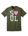 Matching Soulmate Design - Soul - Pink Adult Dark T-Shirt by TooLoud-Mens T-Shirt-TooLoud-Military-Green-Small-Davson Sales