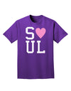 Matching Soulmate Design - Soul - Pink Adult Dark T-Shirt by TooLoud-Mens T-Shirt-TooLoud-Purple-Small-Davson Sales