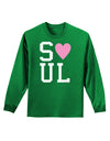 Matching Soulmate Design - Soul - Pink Adult Long Sleeve Dark T-Shirt by TooLoud-TooLoud-Kelly-Green-Small-Davson Sales