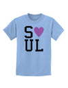 Matching Soulmate Design - Soul - Pink Childrens T-Shirt by TooLoud-Childrens T-Shirt-TooLoud-Light-Blue-X-Small-Davson Sales