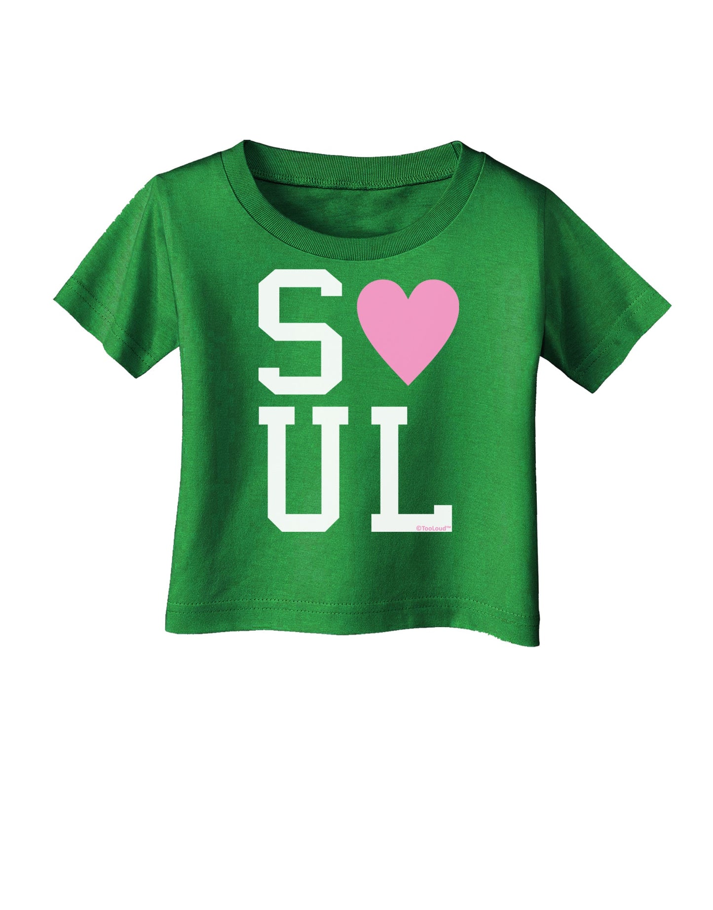 Matching Soulmate Design - Soul - Pink Infant T-Shirt Dark by TooLoud-Infant T-Shirt-TooLoud-Clover-Green-06-Months-Davson Sales