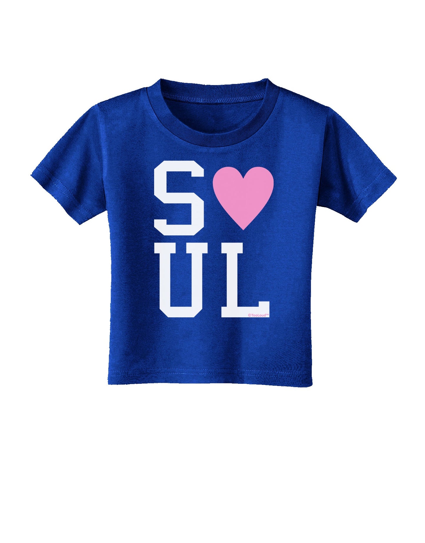 Matching Soulmate Design - Soul - Pink Toddler T-Shirt Dark by TooLoud-Toddler T-Shirt-TooLoud-Royal-Blue-2T-Davson Sales