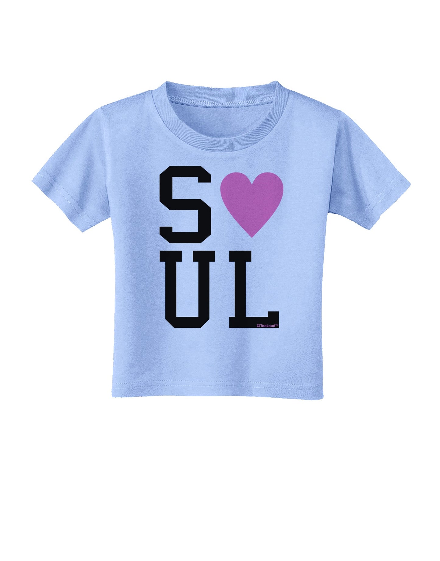 Matching Soulmate Design - Soul - Pink Toddler T-Shirt by TooLoud-Toddler T-Shirt-TooLoud-Aquatic-Blue-2T-Davson Sales