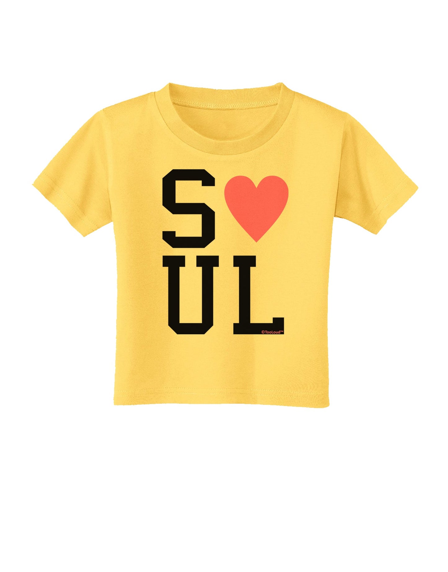 Matching Soulmate Design - Soul - Pink Toddler T-Shirt by TooLoud-Toddler T-Shirt-TooLoud-Yellow-2T-Davson Sales