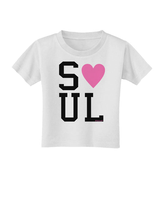 Matching Soulmate Design - Soul - Pink Toddler T-Shirt by TooLoud-Toddler T-Shirt-TooLoud-White-2T-Davson Sales