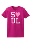 Matching Soulmate Design - Soul - Pink Womens Dark T-Shirt by TooLoud-Womens T-Shirt-TooLoud-Hot-Pink-Small-Davson Sales