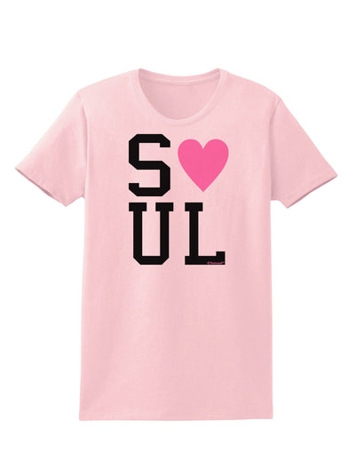 Matching Soulmate Design - Soul - Pink Womens T-Shirt by TooLoud-Womens T-Shirt-TooLoud-PalePink-X-Small-Davson Sales