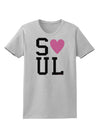 Matching Soulmate Design - Soul - Pink Womens T-Shirt by TooLoud-Womens T-Shirt-TooLoud-AshGray-X-Small-Davson Sales