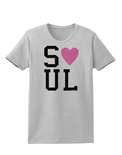 Matching Soulmate Design - Soul - Pink Womens T-Shirt by TooLoud-Womens T-Shirt-TooLoud-AshGray-X-Small-Davson Sales